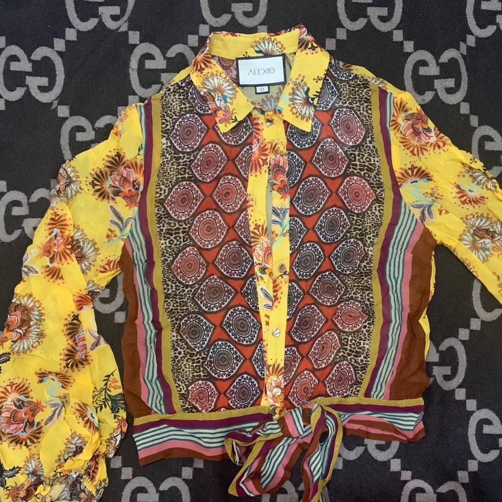 Alexis Betony Amber Bloom Top